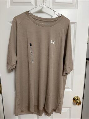 Under Armour Men’s Short Sleeve Performance Tee - Taupe